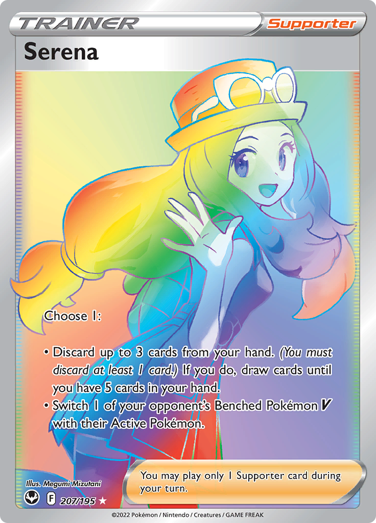 Serena (Secret) 207/195 Silver Tempest