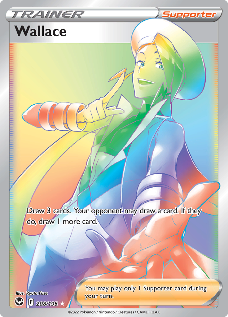 Wallace (Secret) 208/195 Silver Tempest