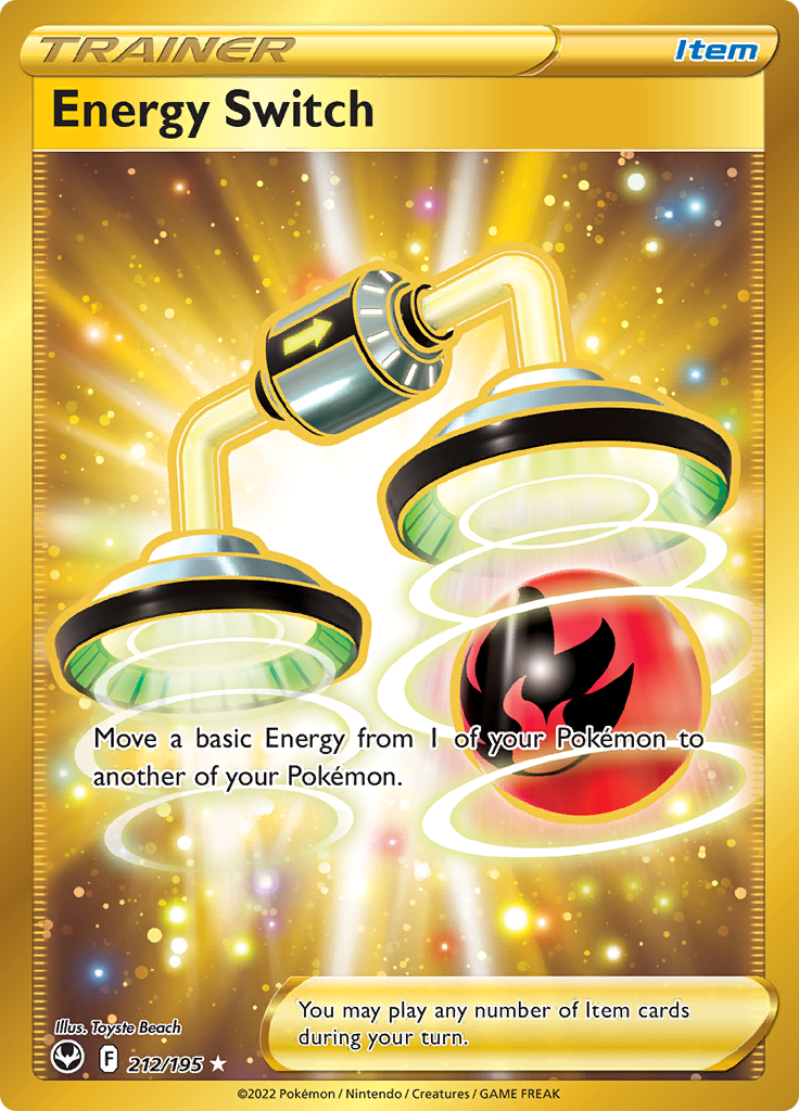 Energy Switch (Secret) 212/195 Silver Tempest