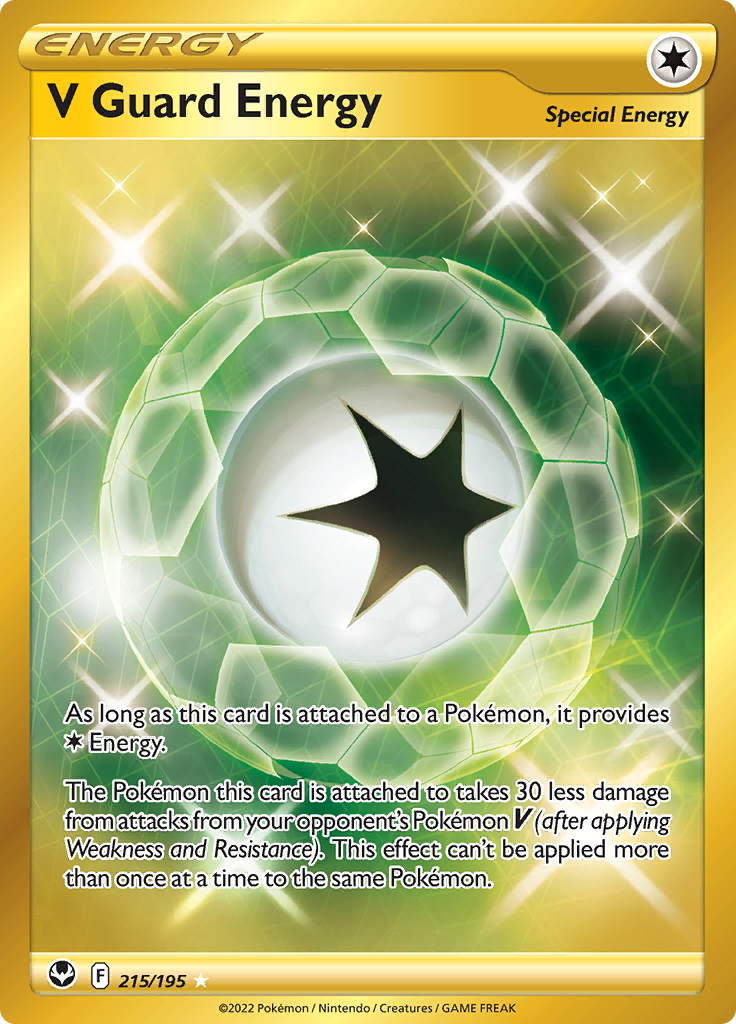 V Guard Energy (Secret) 215/195 Silver Tempest