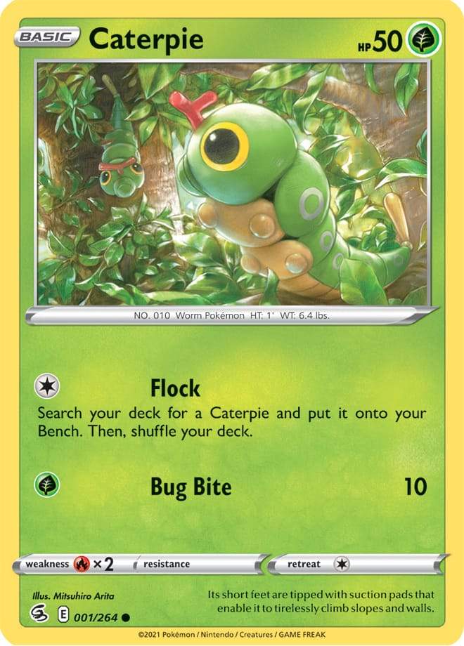 Caterpie 001/264 fusion-strike-1