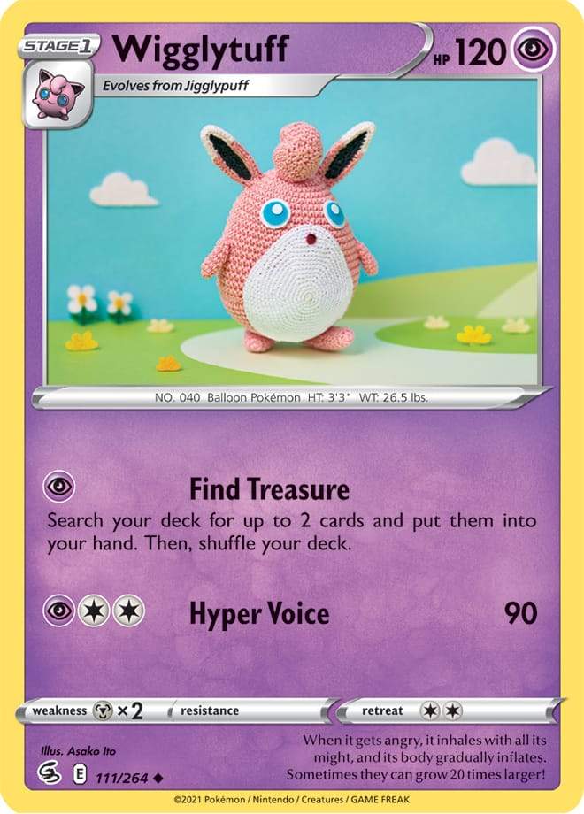 Wigglytuff 111/264 fusion-strike-111