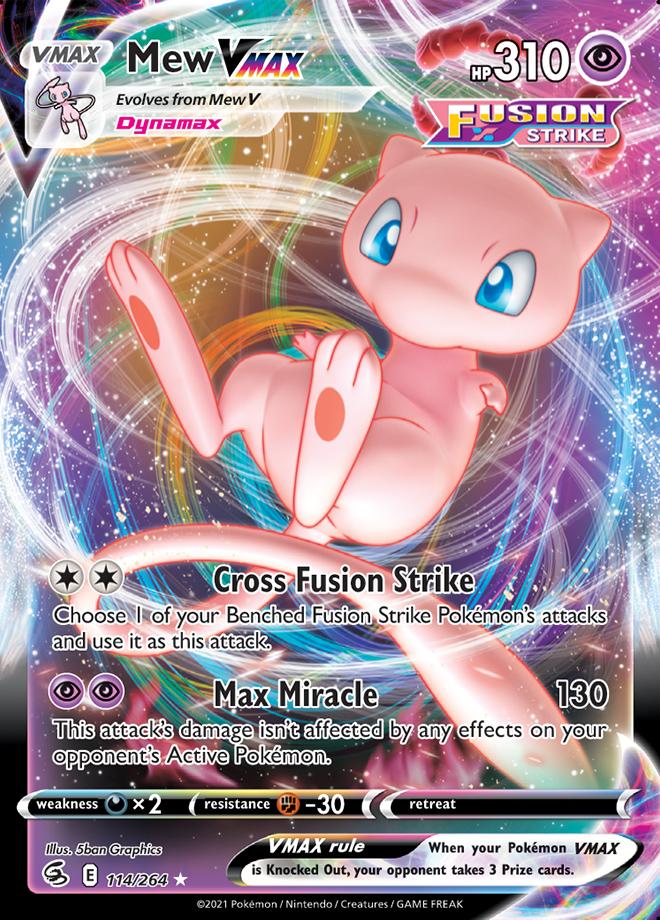 Mew VMAX 114/264 fusion-strike-114