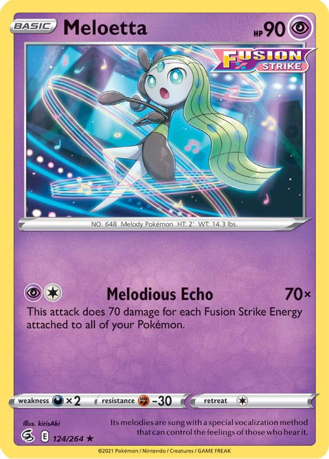 Meloetta 124/264 fusion-strike-124