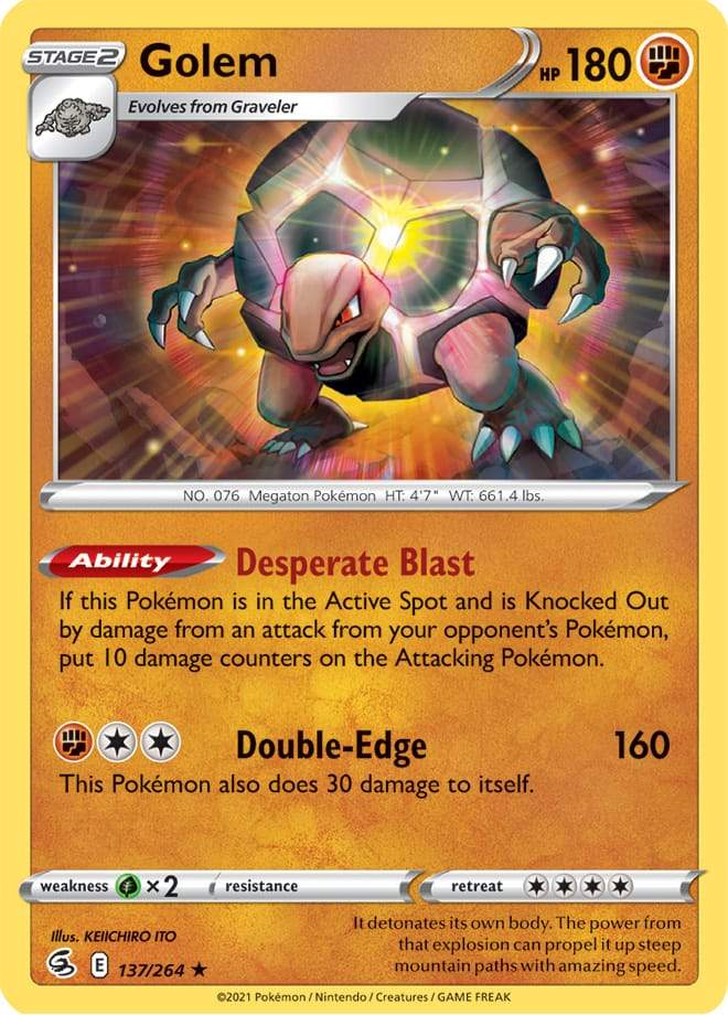 Golem 137/264 fusion-strike-137