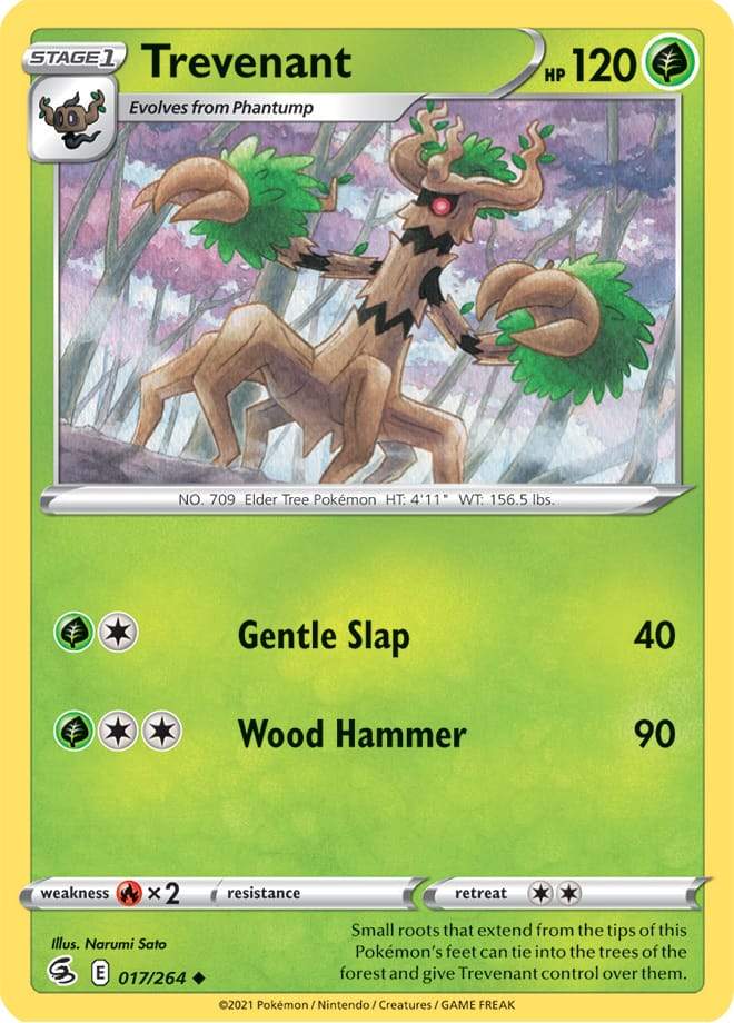 Trevenant 017/264 fusion-strike-17