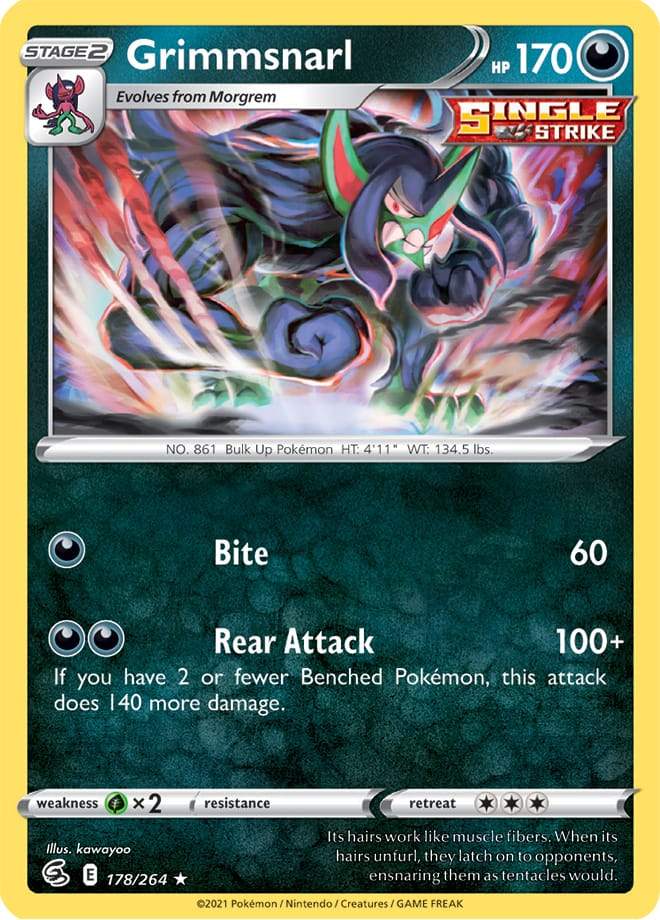 Grimmsnarl 178/264 fusion-strike-178