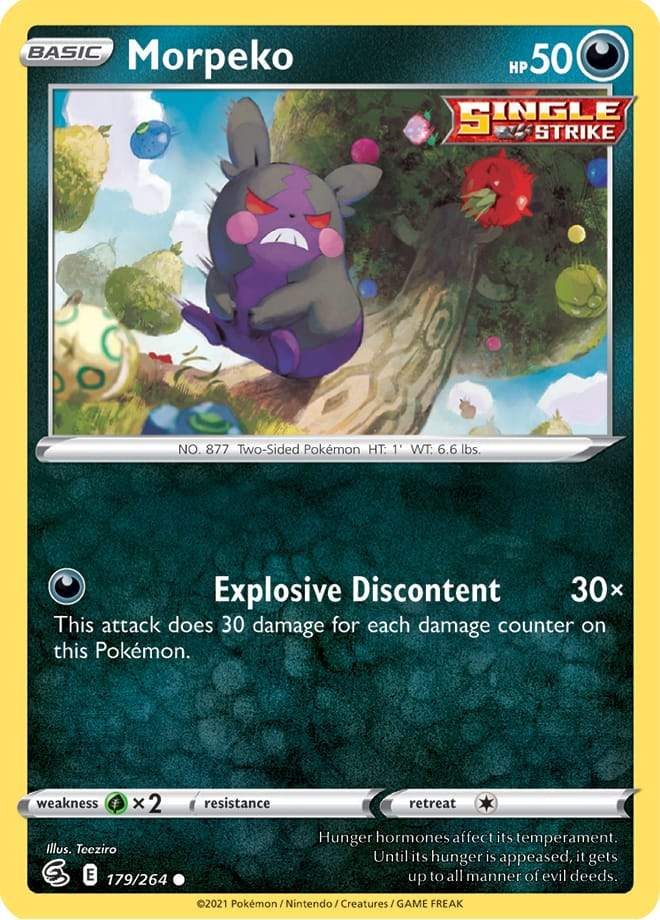 Morpeko (179) 179/264 fusion-strike-179
