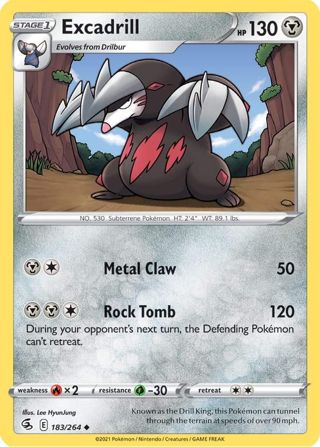 Excadrill 183/264 fusion-strike-183