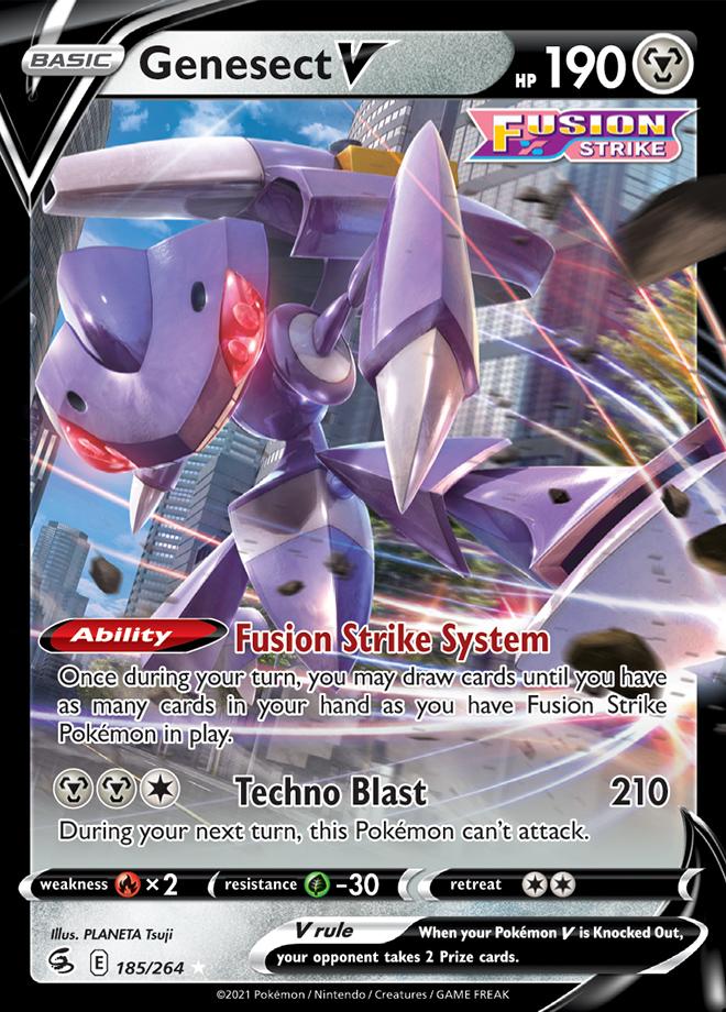 Genesect V 185/264 fusion-strike-185