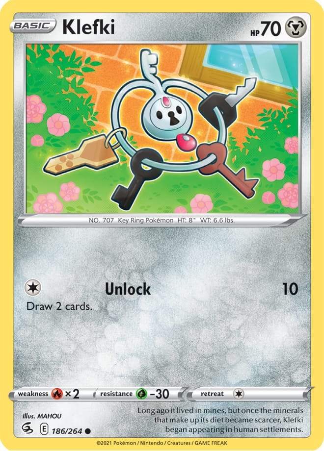 Klefki 186/264 fusion-strike-186