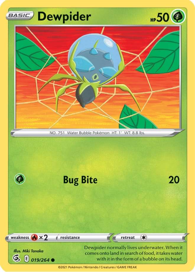 Dewpider 019/264 fusion-strike-19