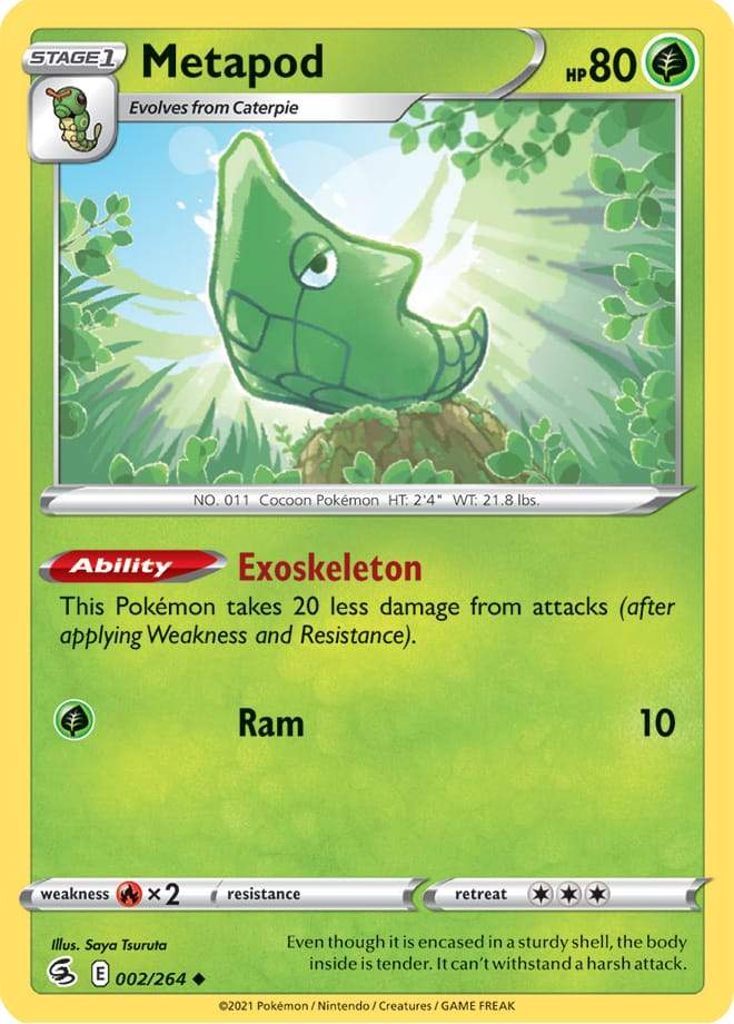 Metapod 002/264 fusion-strike-2