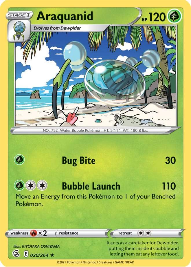 Araquanid 020/264 fusion-strike-20