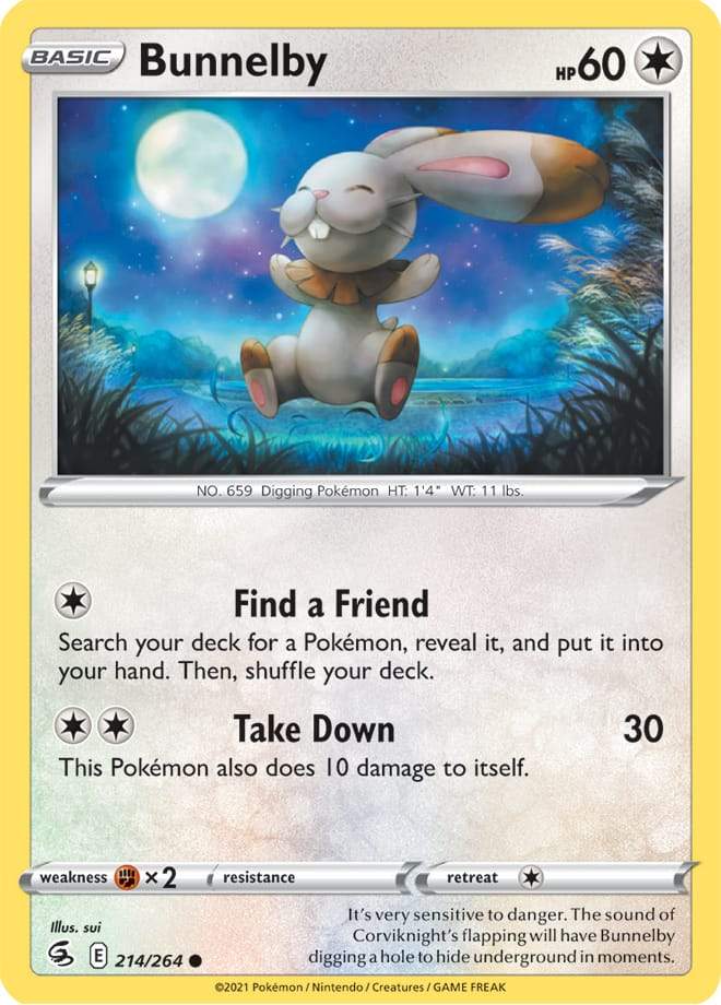 Bunnelby 214/264 fusion-strike-214