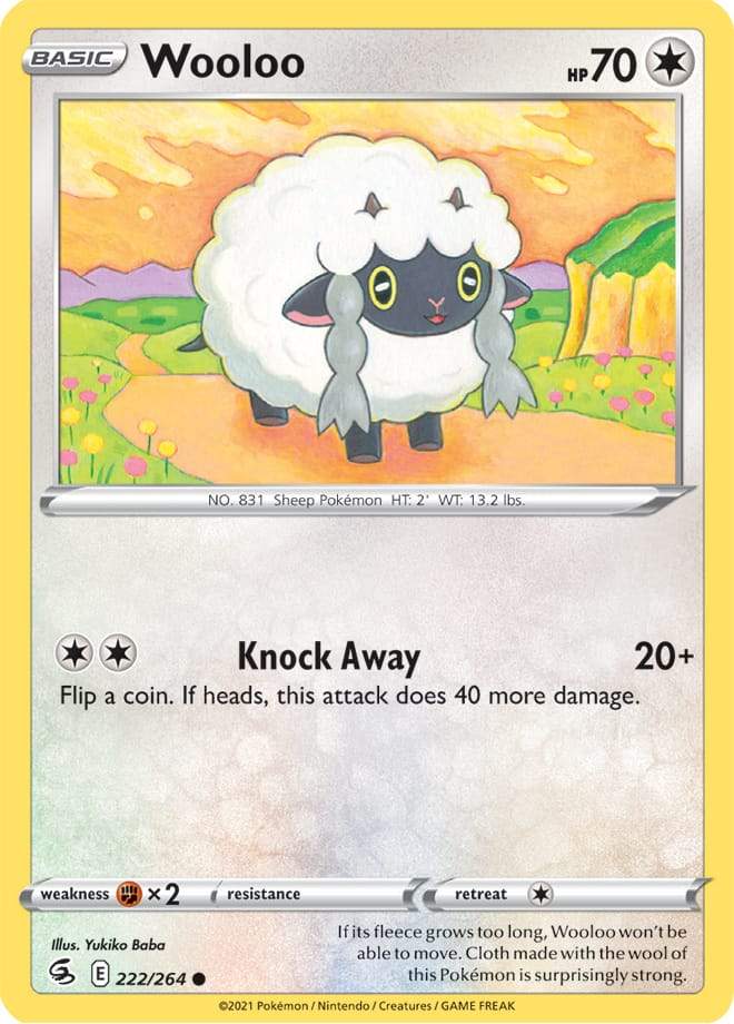 Wooloo (222) 222/264 fusion-strike-222