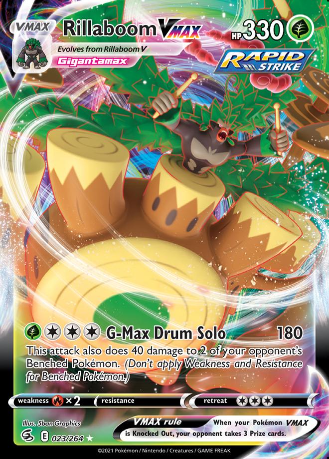 Rillaboom VMAX 023/264 fusion-strike-23