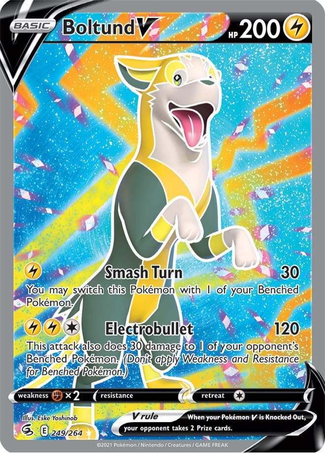 Boltund V (Full Art) 249/264 fusion-strike-249