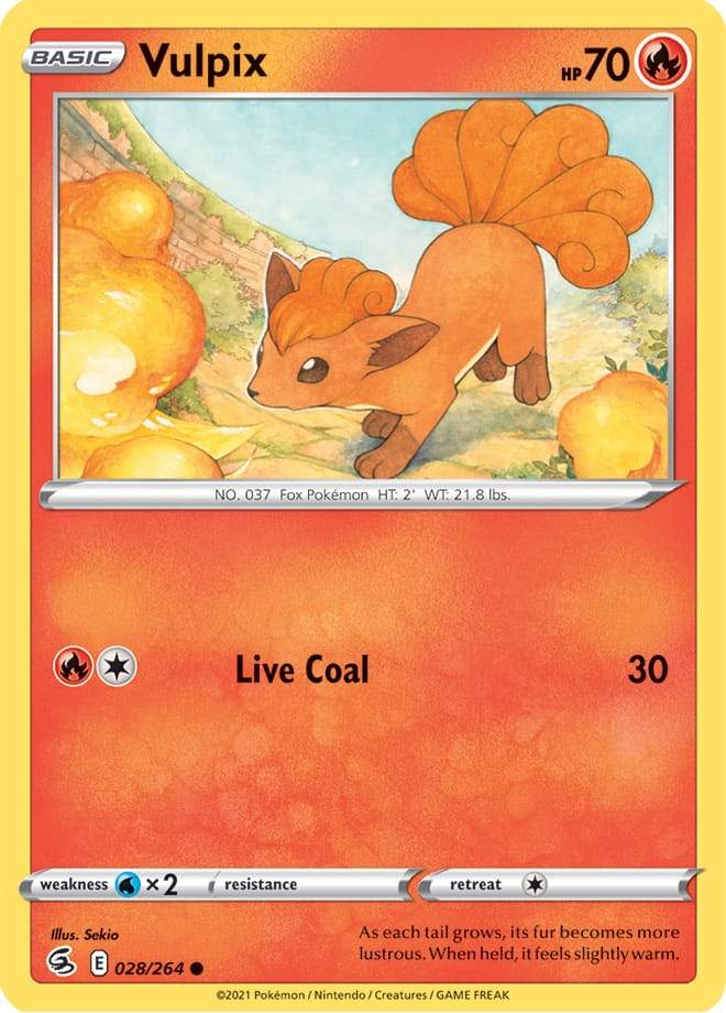 Vulpix (28) 028/264 fusion-strike-28