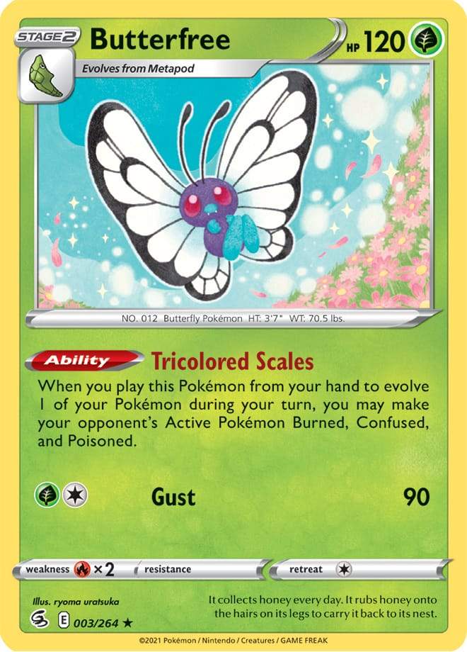 Butterfree 003/264 fusion-strike-3