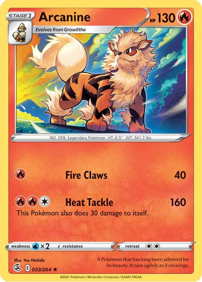 Arcanine 033/264 fusion-strike-33