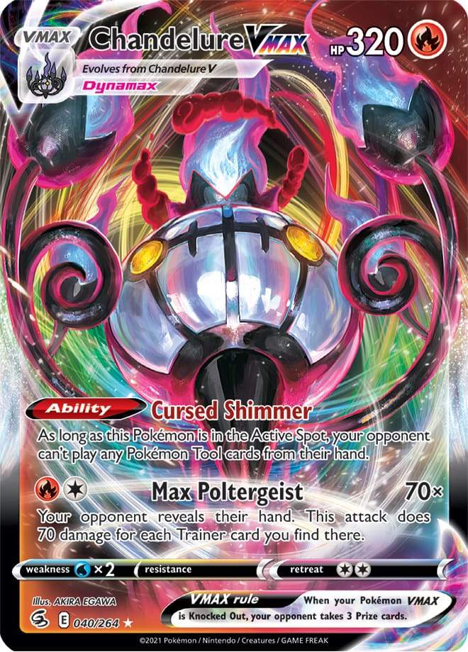 Chandelure VMAX 040/264 fusion-strike-40