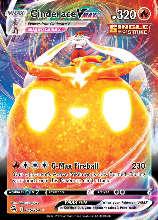 Cinderace VMAX 045/264 fusion-strike-45
