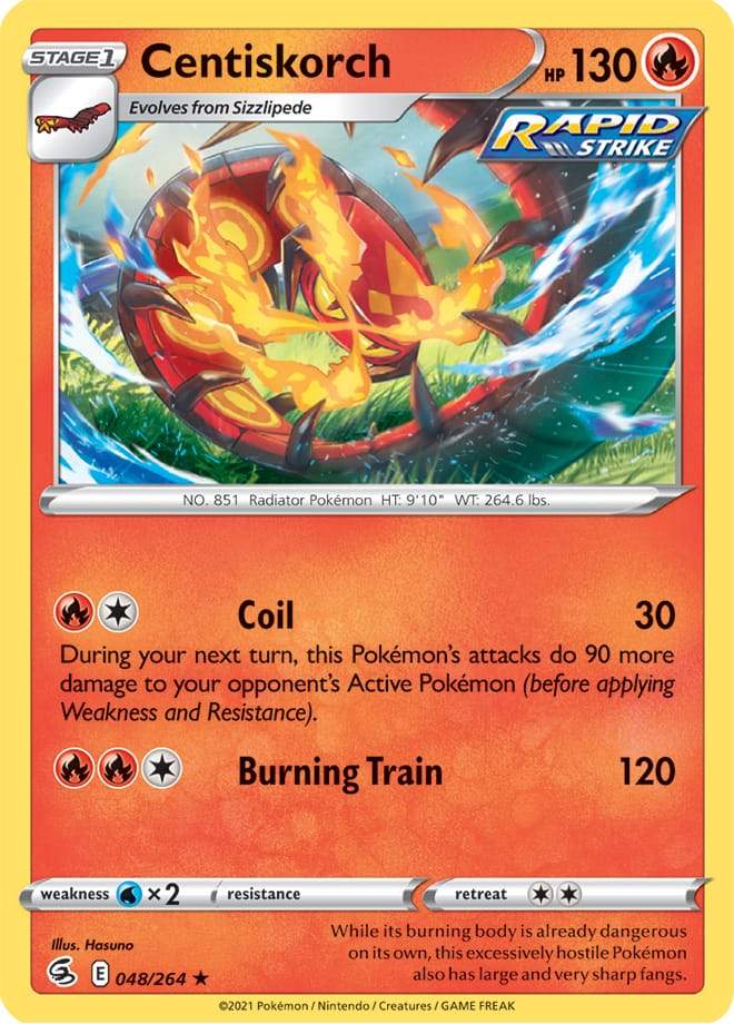 Centiskorch (48) 048/264 fusion-strike-48