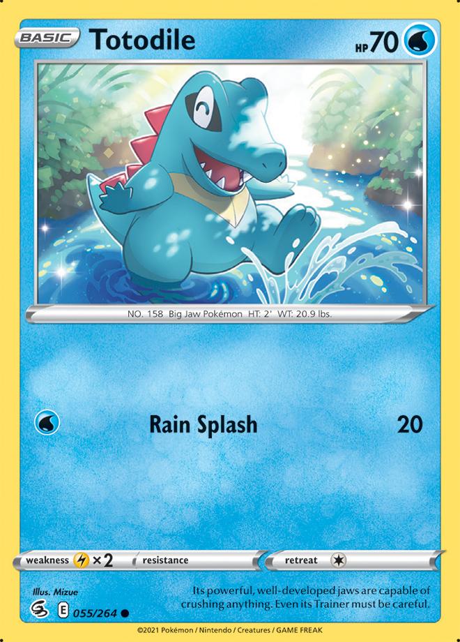 Totodile 055/264 fusion-strike-55