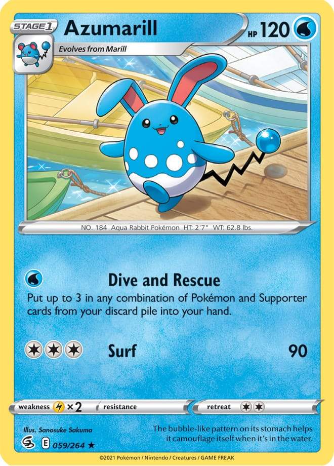 Azumarill 059/264 fusion-strike-59