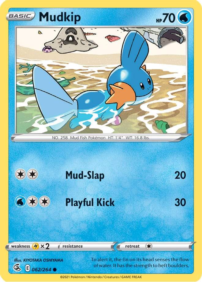Mudkip 062/264 fusion-strike-62