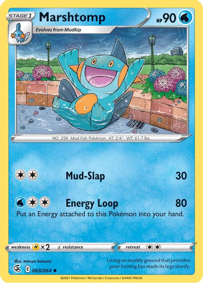 Marshtomp 063/264 fusion-strike-63