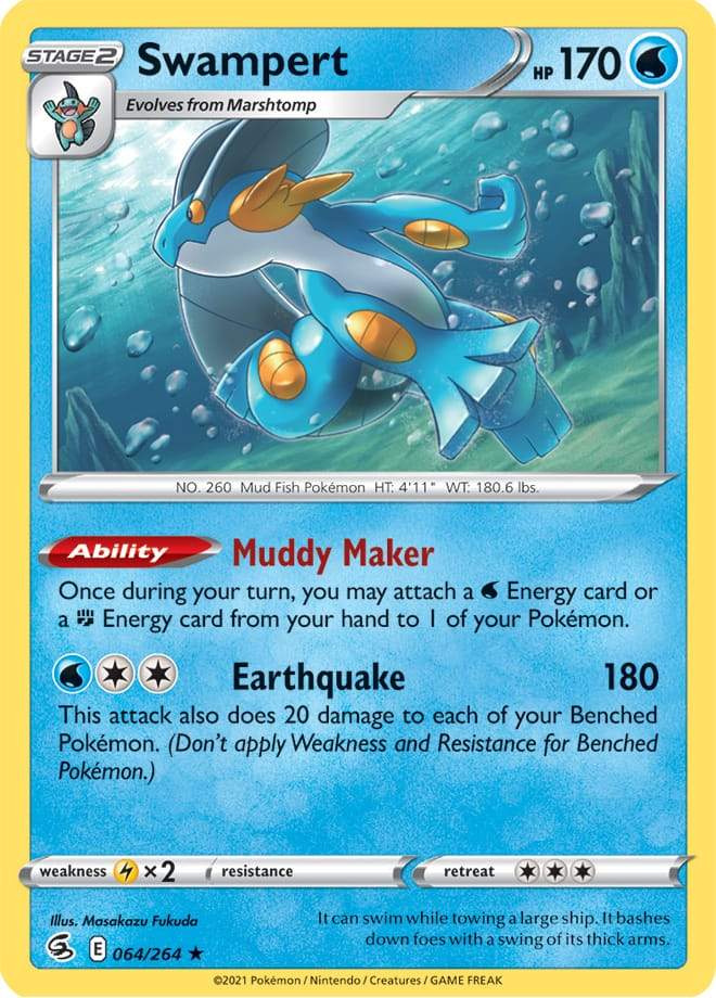 Swampert 064/264 fusion-strike-64