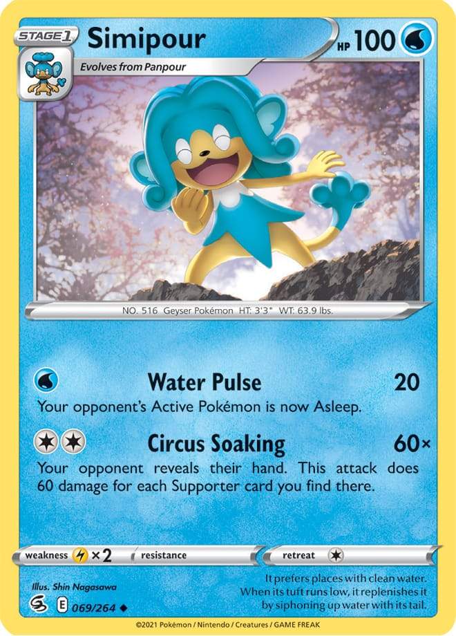 Simipour 069/264 fusion-strike-69