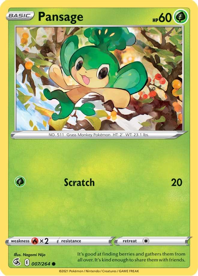 Pansage 007/264 fusion-strike-7