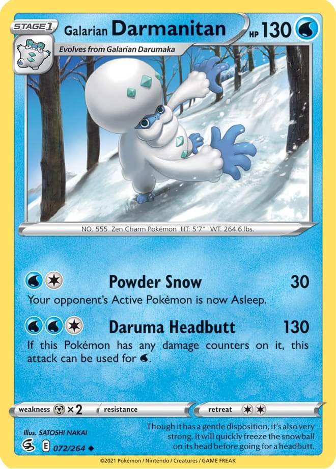 Galarian Darmanitan 072/264 fusion-strike-72