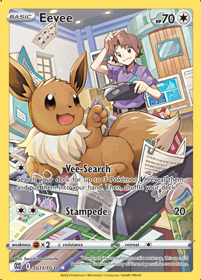 Eevee TG11/TG30 brilliant-stars-tg11