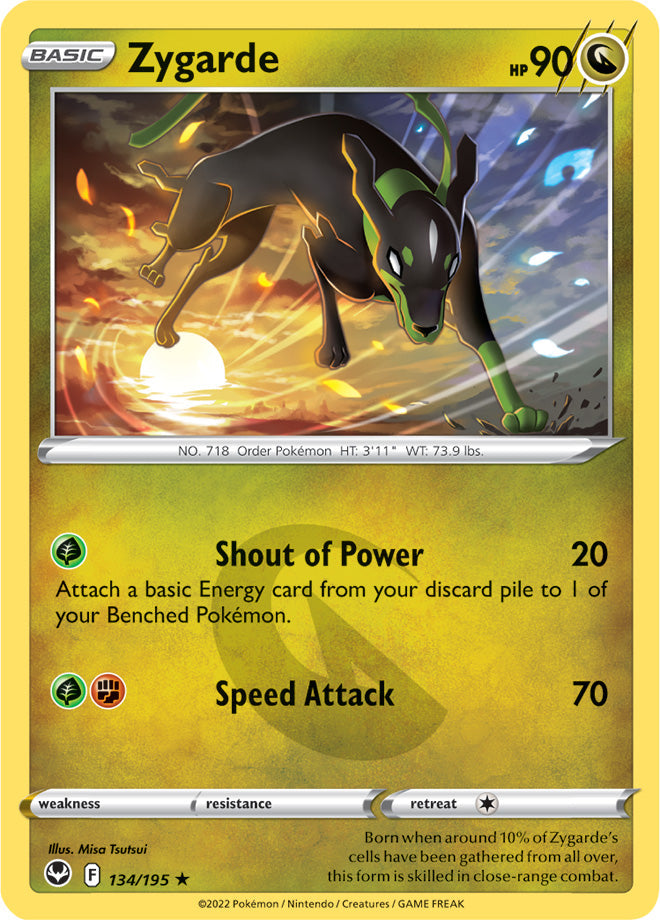 Zygarde 134/195 Silver Tempest