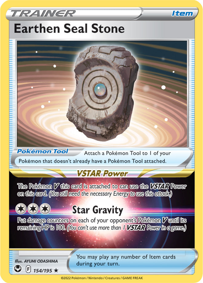 Earthen Seal Stone 154/195 Silver Tempest