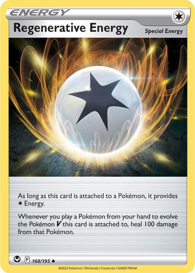 Regenerative Energy 168/195 Silver Tempest