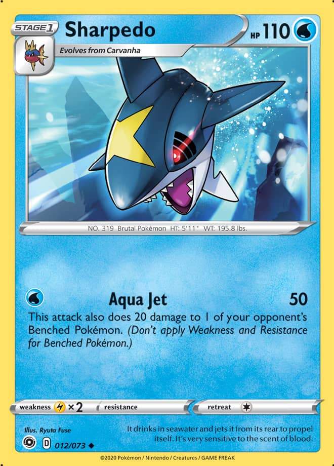 Sharpedo 12/73 champions-path-12