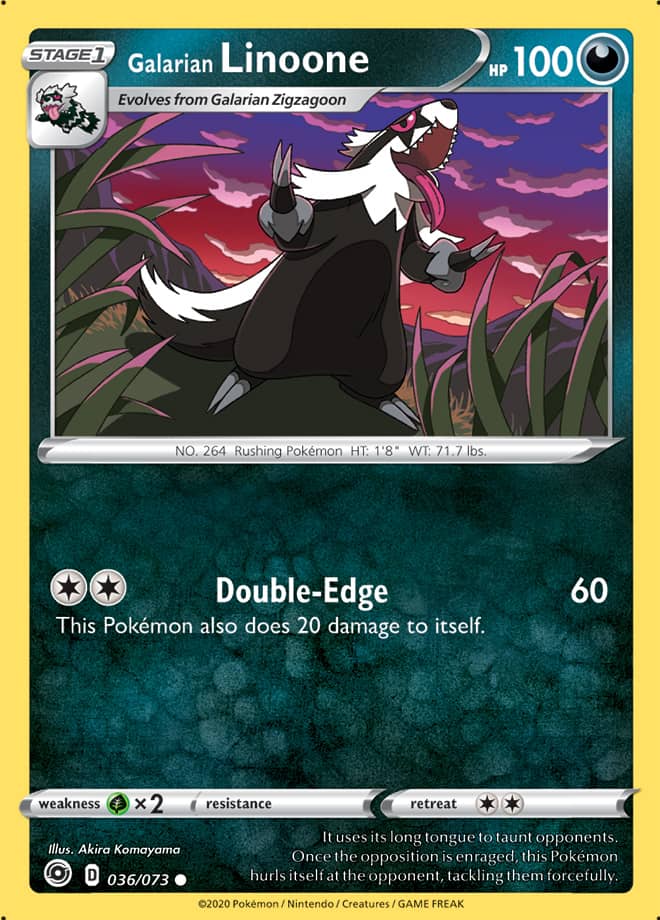 Galarian Linoone 36/73 champions-path-36