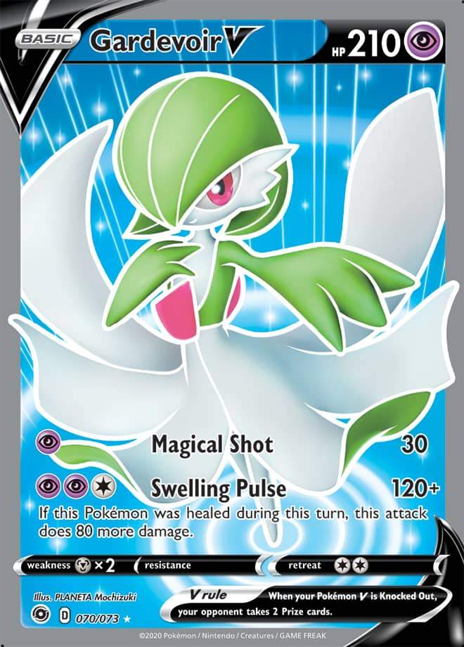 Gardevoir V (Full Art) 70/73 champions-path-70