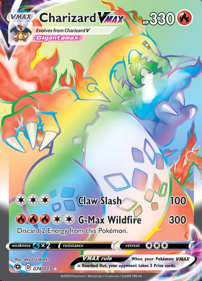 Charizard VMAX (Secret) 74/73 champions-path-74