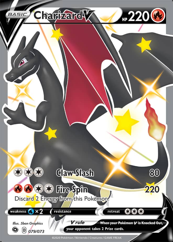 Charizard V (Secret) 79/73 champions-path-79