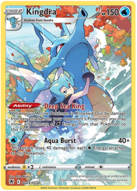 TG3 Kingdra Astral Radiance