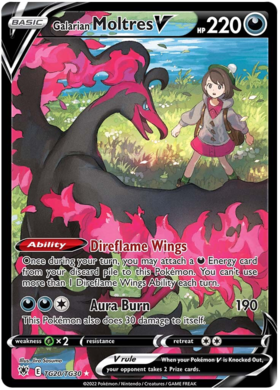 TG20 Galarian Moltres V Astral Radiance