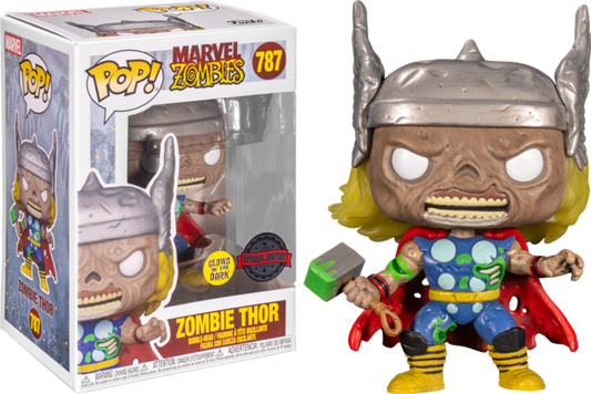 Marvel Zombies - Zombie Thor Pop! #787 GITD Special Edition