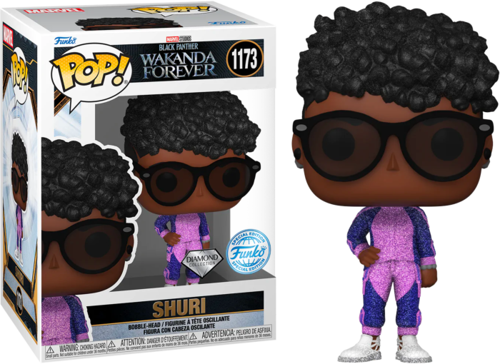Marvel Black Panther - Shuri Pop! #1173 Diamond Collection Special Edition