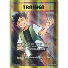 Brock's Grit (Full Art) 107 /113 evolutions-107